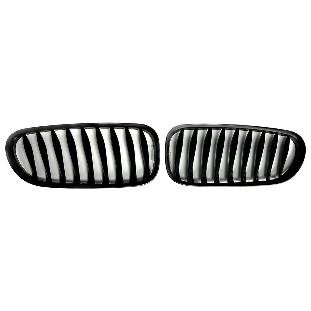 Sport Grill Single Line Matt Schwarz BMW Z4 E85 Roadster E86 Coupé 2002-2008 ABS-Kunststoff
