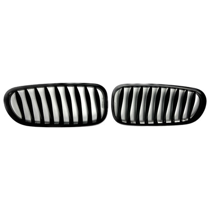 Sport Grill Single Line Matt Schwarz BMW Z4 E85 Roadster E86 Coupé 2002-2008 ABS-Kunststoff