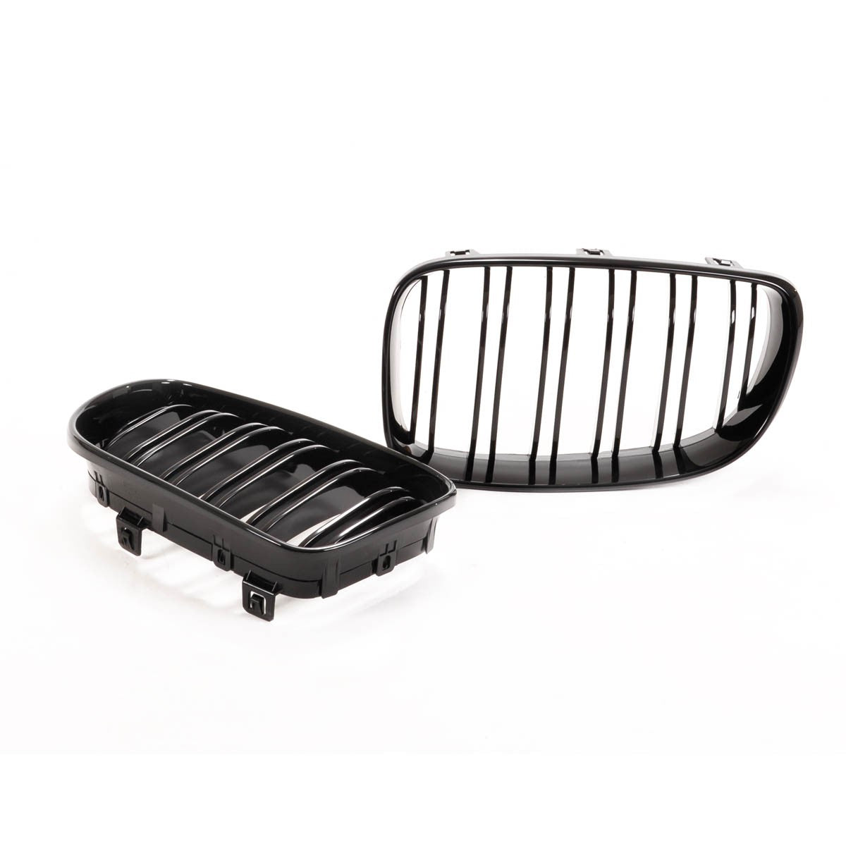 Sportgrill Hochglanz Schwarz Doppellinie passend für BMW 1er E81-E88 2007-2012