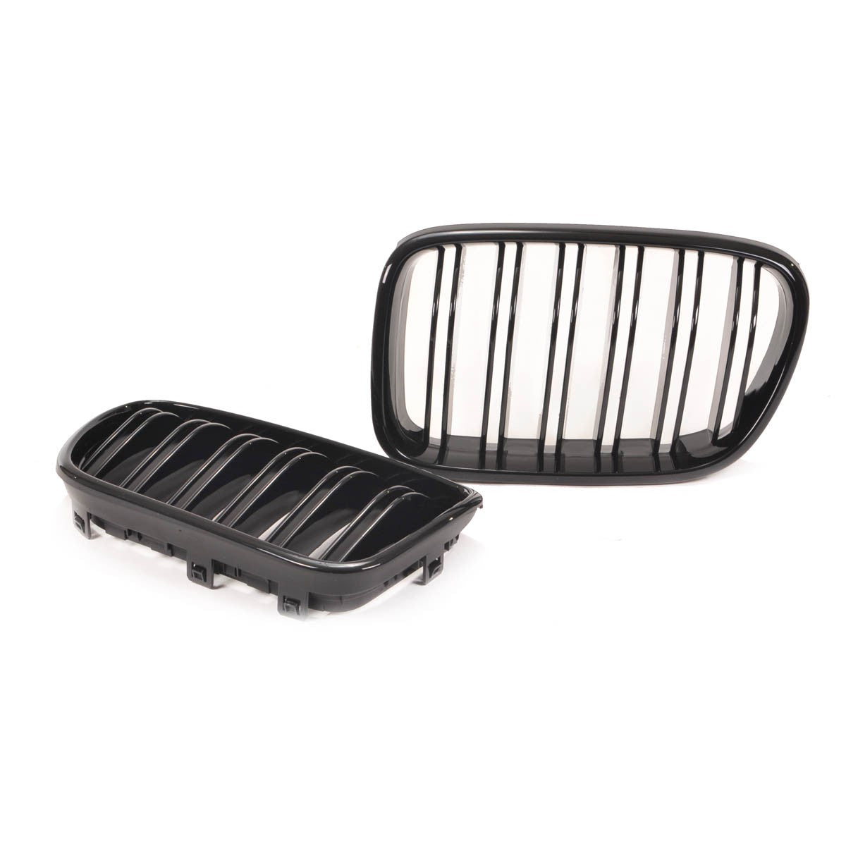 Sportgrill Hochglanz Schwarz Doppel-Linie passend für BMW X3 F25 2010-2014