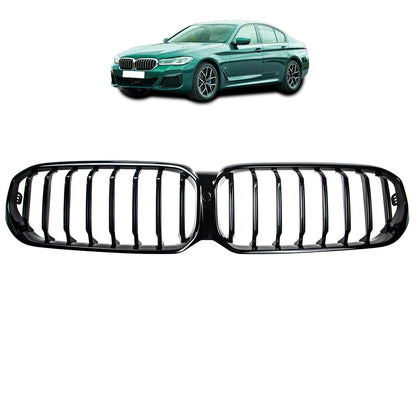 Kühlergrill Hochglanz Schwarz passend für BMW 5er G30 G31 2020-2023