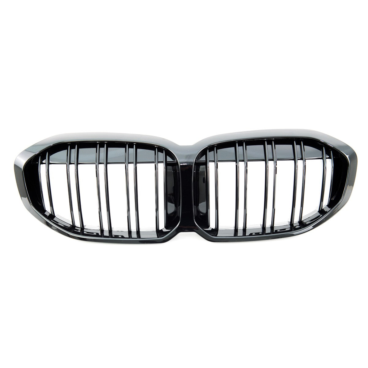 Hochglanz Schwarz Sportgrill Dual Line passend für BMW 1er F40 2019-Heute