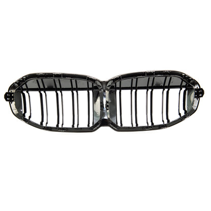 Hochglanz Schwarz Sportgrill Dual Line passend für BMW 1er F40 2019-Heute