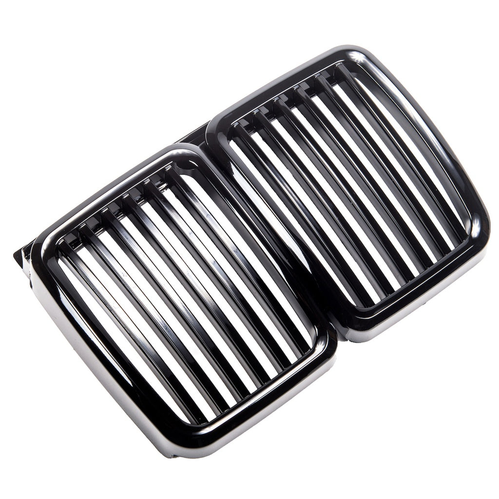 Sport Grill Single Line Gloss Black für BMW 3 E30 Modell 1987-1994