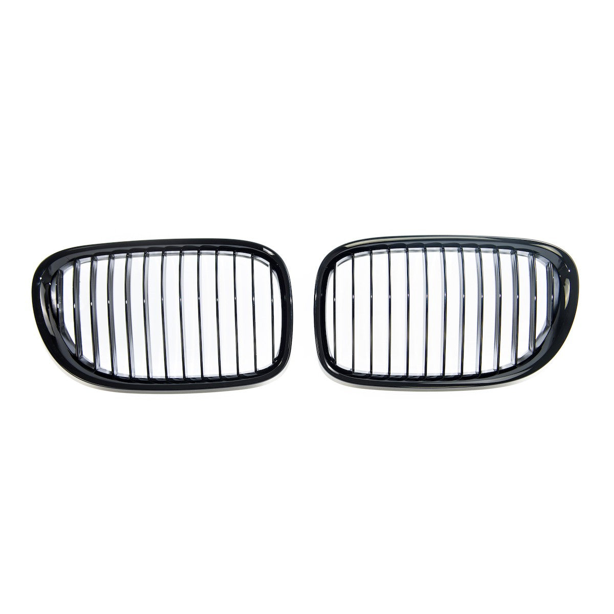 Hochglanz Schwarzer Einzel-Linie Grill passend für BMW 7er (F01-F04) 2008-2015