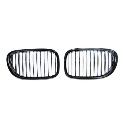 Hochglanz Schwarzer Einzel-Linie Grill passend für BMW 7er (F01-F04) 2008-2015