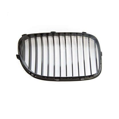 Hochglanz Schwarzer Einzel-Linie Grill passend für BMW 7er (F01-F04) 2008-2015