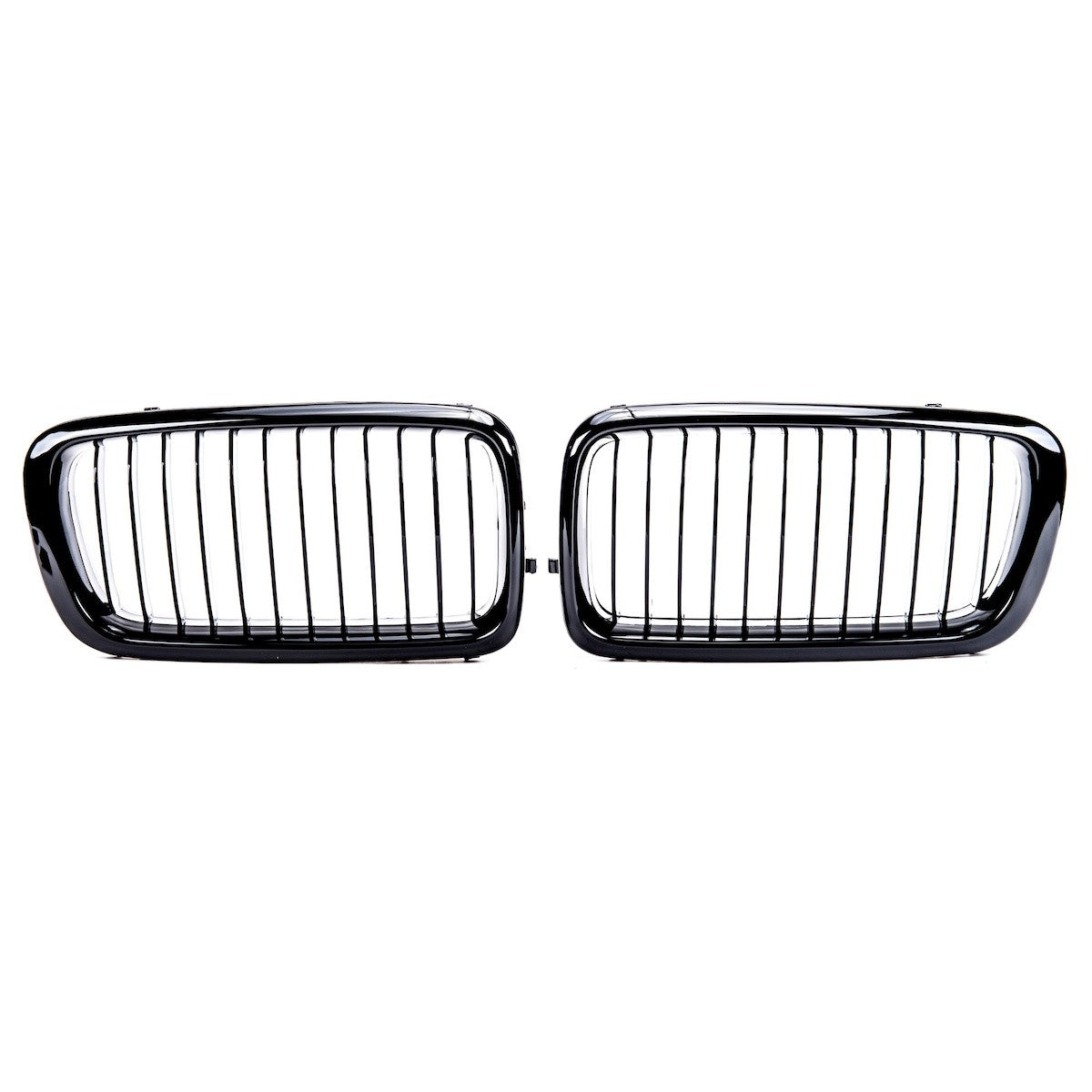 Hochglanz Schwarzer Einlinien Kühlergrill passend für BMW 7er E38 1994-2001