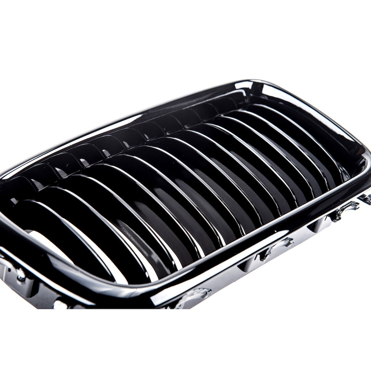 Hochglanz Schwarzer Einlinien Kühlergrill passend für BMW 7er E38 1994-2001