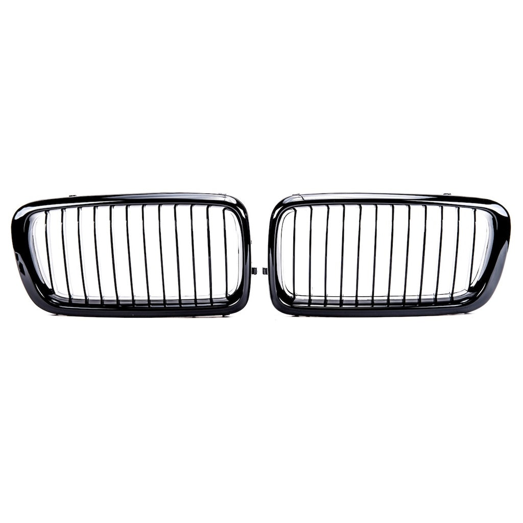 Sport Grill Gloss Black BMW 7 E38 1994-2001 & Kühlergrill Chrom Schwarz AUDI A3 8P Facelift 2008-2012