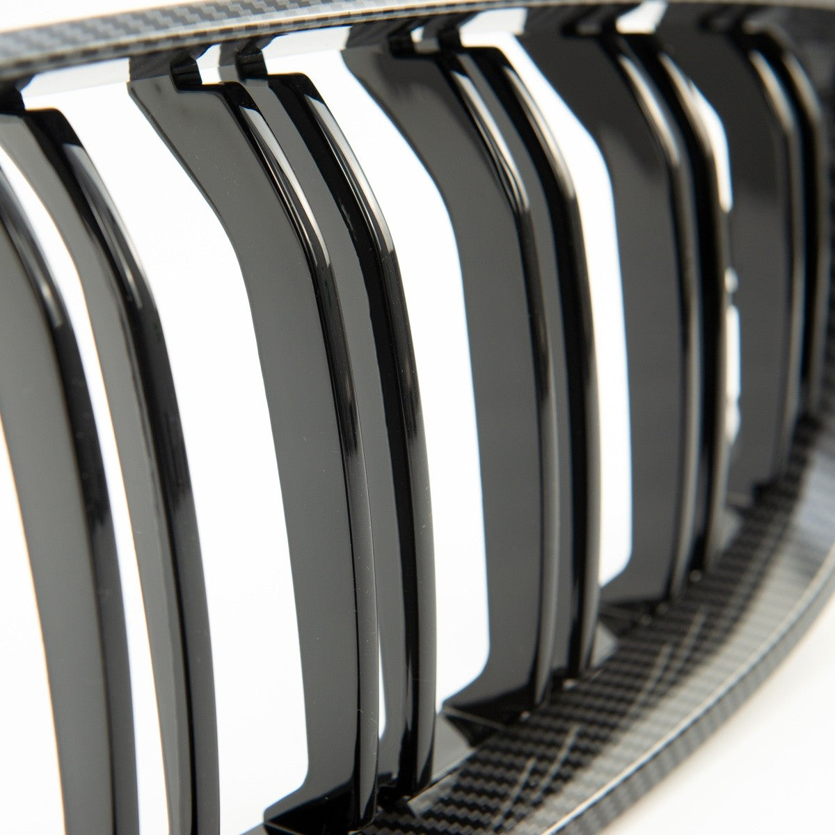 Dual Line Carbon-Optik Sportgrill passend für BMW 4er 2013-2021
