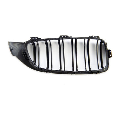 Dual Line Carbon-Optik Sportgrill passend für BMW 4er 2013-2021