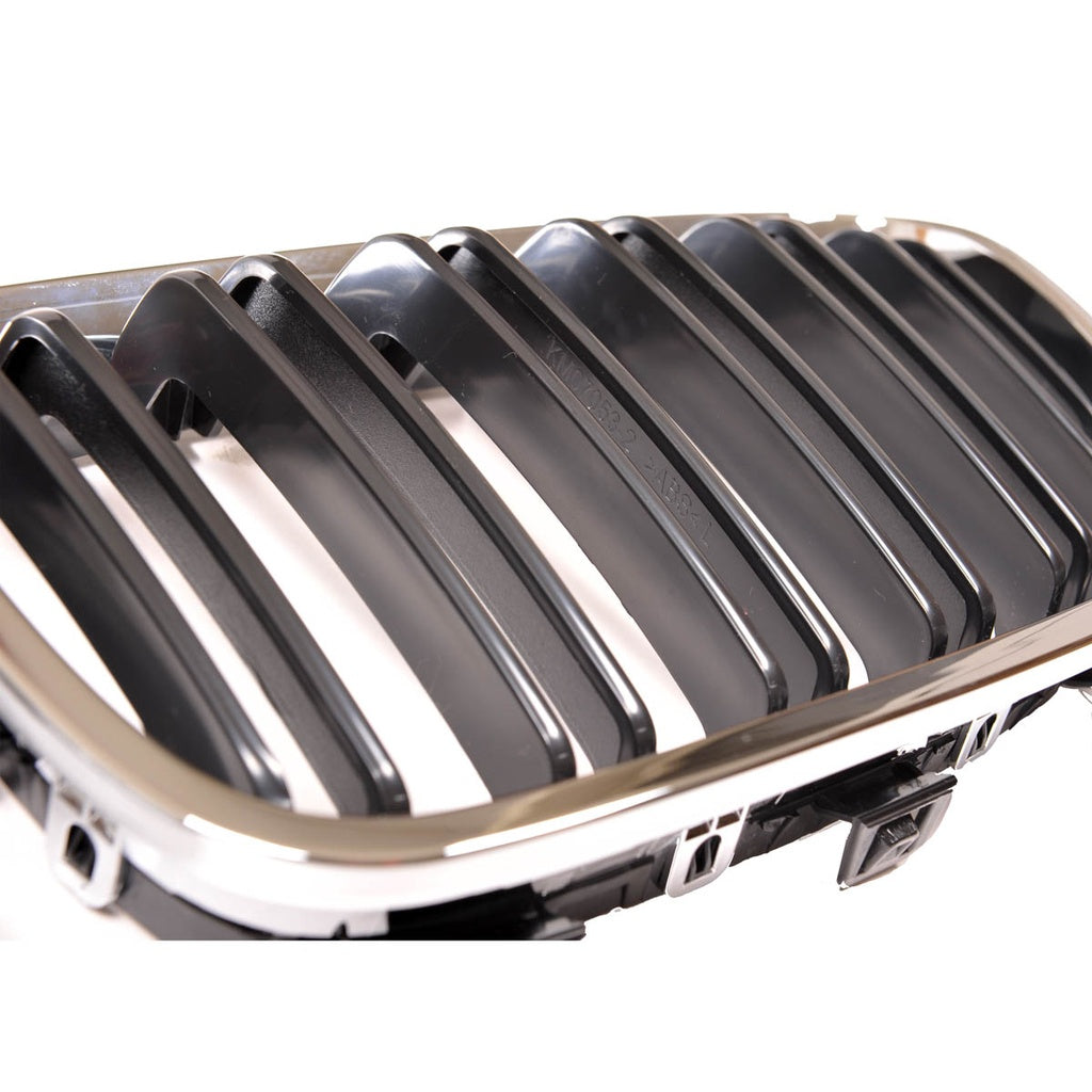 Sport Kühlergrill Dual Line Chrome & Black BMW 1 Hatchback 2011-2015