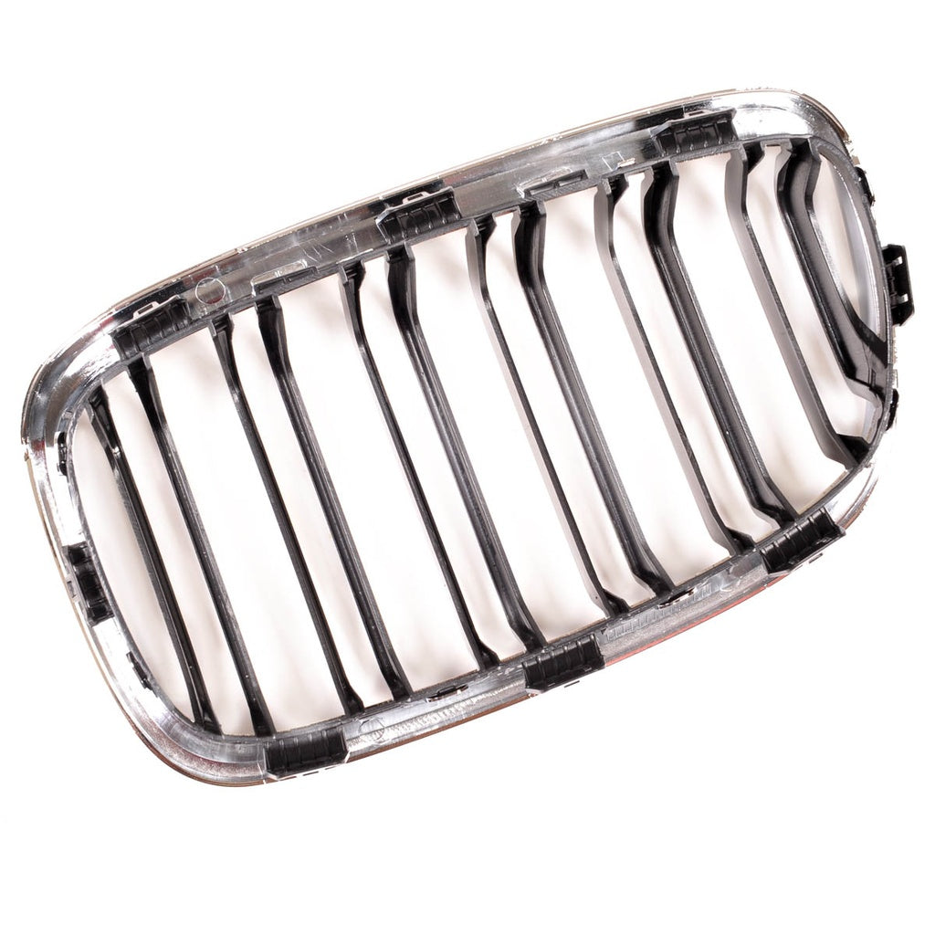 Sport Kühlergrill Dual Line Chrome & Black BMW 1 Hatchback 2011-2015