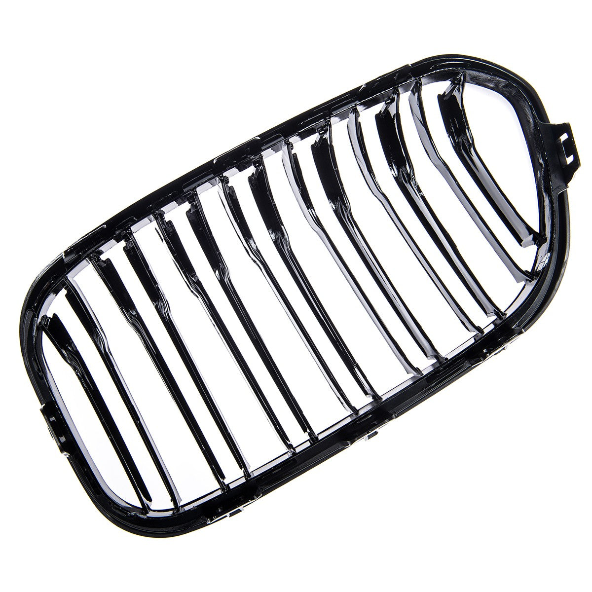 Frontgrill Hochglanz Schwarz Dual Line passend für BMW 1er F20 F21 2015-2019