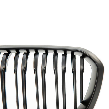 Frontgrill Dual Line Matt Schwarz passend für BMW 1er F20 F21 2015-2019