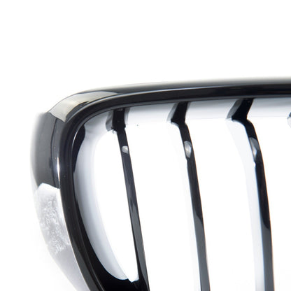 Single Line Hochglanz Schwarz Frontgrill passend für BMW 3er F34 GT 2013-2021