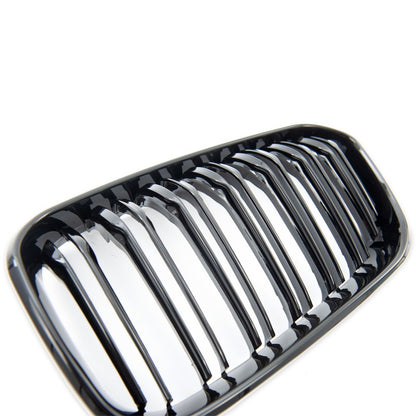Dual Line Hochglanz Schwarz Frontgrill passend für BMW 3er F34 GT 2013-2020