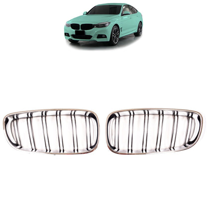 Dual Line Chrom & Schwarz Grill passend für BMW 3er F34 GT 2013-2020