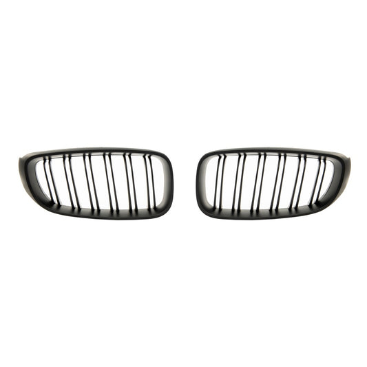 Sport Kühlergrill Dual Line Mattschwarz für BMW 3 F34 Gran Turismo 2013-2020 
