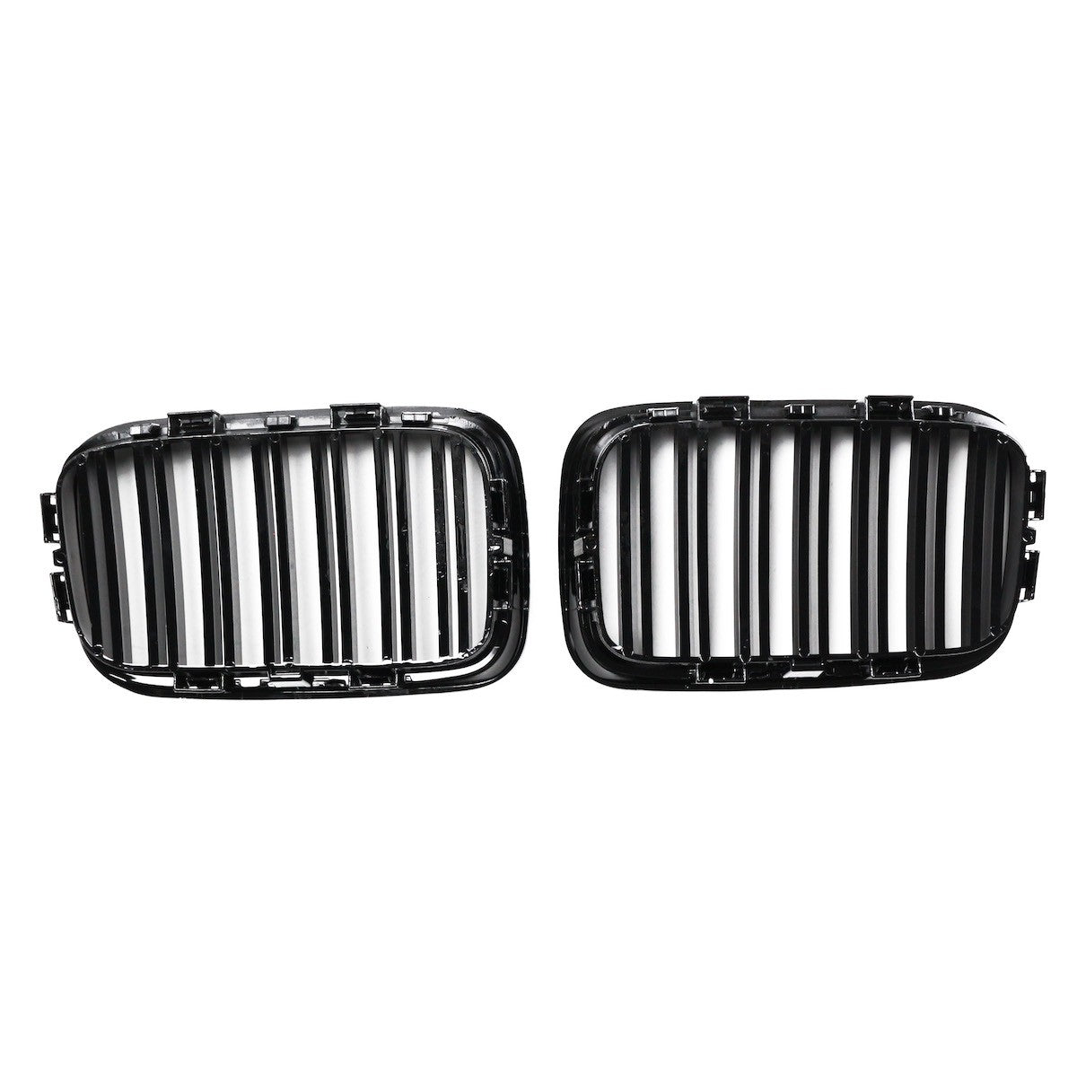 Sportgrill Hochglanz Schwarz Doppelrahmen passend für BMW 3er E36 1991-1996
