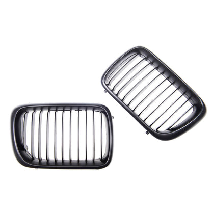Sportgrill Einzelframe Matt Schwarz passend für BMW 3er E36 1996-1999