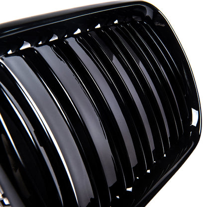 Sportgrill Hochglanz Schwarz Doppelrahmen passend für BMW 3er E36 1996-2000