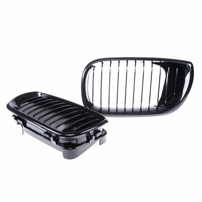 Kühlergrill Hochglanz Schwarz passend für BMW 3er E46 Limousine/Touring 2001-2005