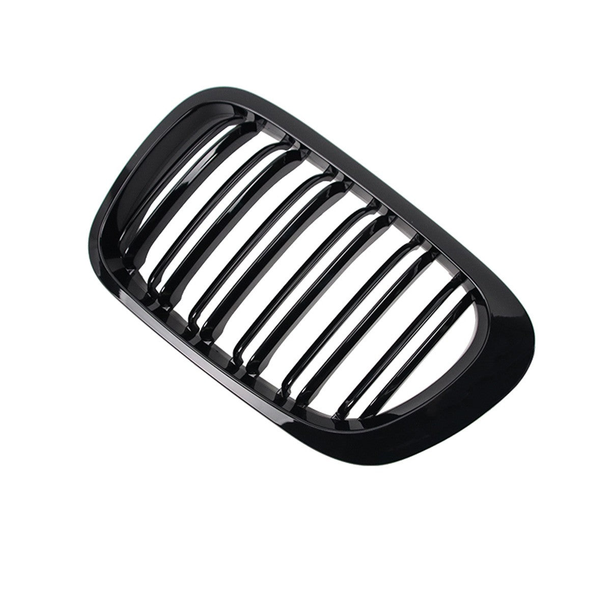 Kühlergrill Hochglanz Schwarz Doppel Linie passend für BMW 3er E46 1999-2003