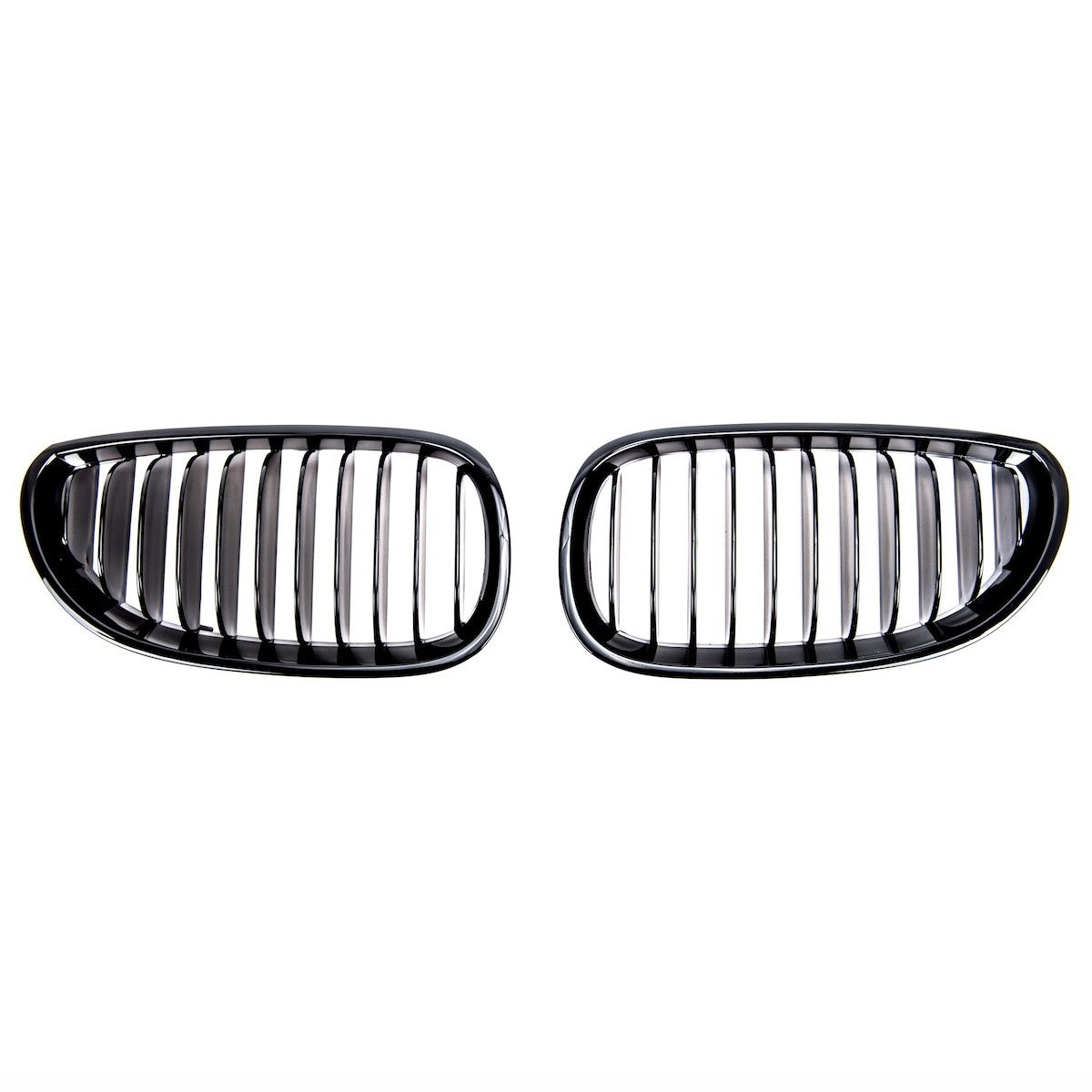 Kühlergrill Hochglanz Schwarz passend für BMW 5er E60 E61 2003-2010