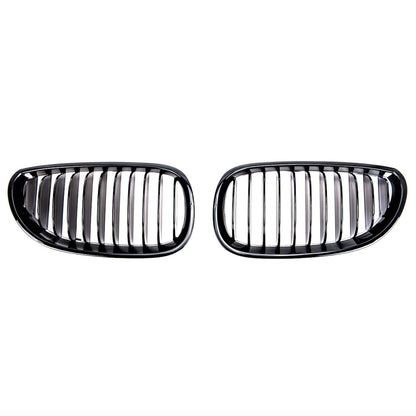 Kühlergrill Hochglanz Schwarz passend für BMW 5er E60 E61 2003-2010