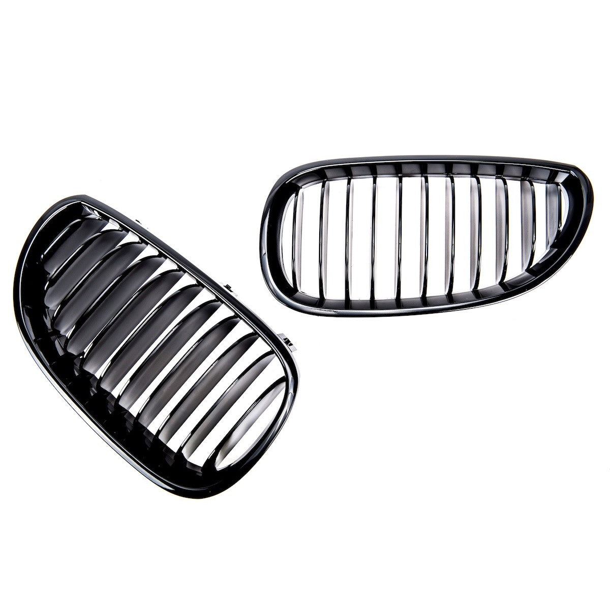 Kühlergrill Hochglanz Schwarz passend für BMW 5er E60 E61 2003-2010