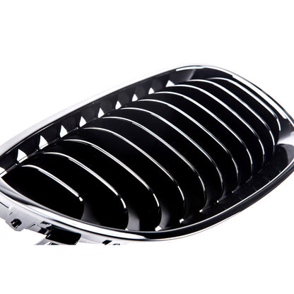 Kühlergrill Hochglanz Schwarz passend für BMW 5er E60 E61 2003-2010