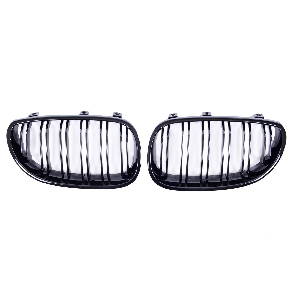 Kühlergrill Hochglanz Schwarz passend für BMW 5er E60 E61 2003-2010