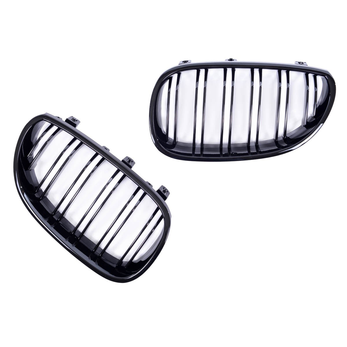 Kühlergrill Hochglanz Schwarz passend für BMW 5er E60 E61 2003-2010