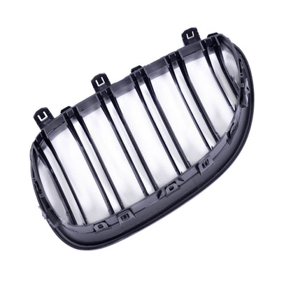 Kühlergrill Hochglanz Schwarz passend für BMW 5er E60 E61 2003-2010