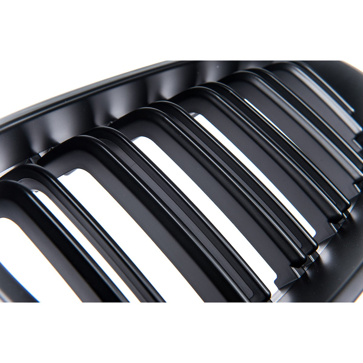 Doppelstreifen Matt Schwarz Grill passend für BMW 5er E60 E61 2003-2010