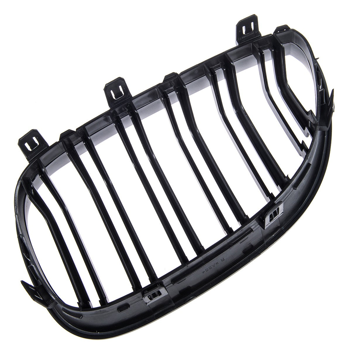 Doppelstreifen Matt Schwarz Grill passend für BMW 5er E60 E61 2003-2010