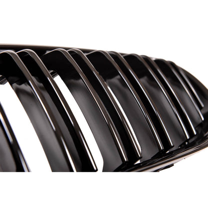 Sport Grill Dual Line Matt Schwarz BMW 3 E90 Sedan E91 Touring Facelift 2008-2011 
