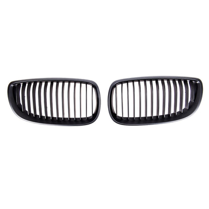 Kühlergrill Single Line Matt Schwarz passend für BMW 3er E92 E93 2005-2010