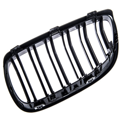 Doppel-Linie Matt Schwarz Grill passend für BMW 3er E92 E93 2005-2010