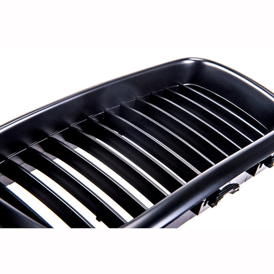 Sport Grill Single Line Matt Schwarz für BMW 7 E38 Pre-Facelift 1994-1999