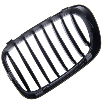 Grill Einzellinie Matt Schwarz passend für BMW 3er E46 Coupé/Convertible 1999-2003