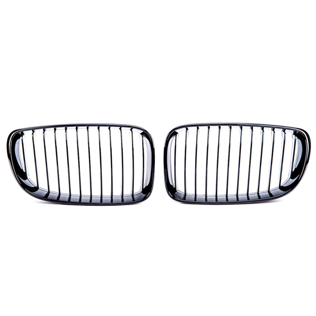 Frontgrill Hochglanz Schwarz passend für BMW 1er E81 E82 E87 E88 2007-2012
