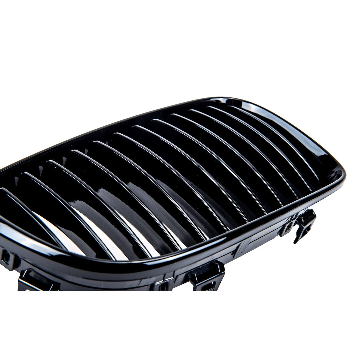 Frontgrill Hochglanz Schwarz passend für BMW 1er E81 E82 E87 E88 2007-2012