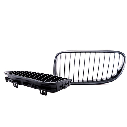 Grill Einzellinie Matt Schwarz passend für BMW 3er E92 E93 2010-2013