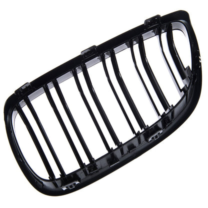 Vorderer Grill Hochglanz Schwarz Doppel-Linie passend für BMW 3 E92 E93 2005-2010