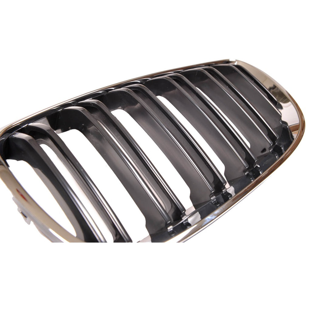 Sport Kühlergrill Dual Line Chrome Black für BMW 3 E92 Coupé E93 Cabrio 2005-2010