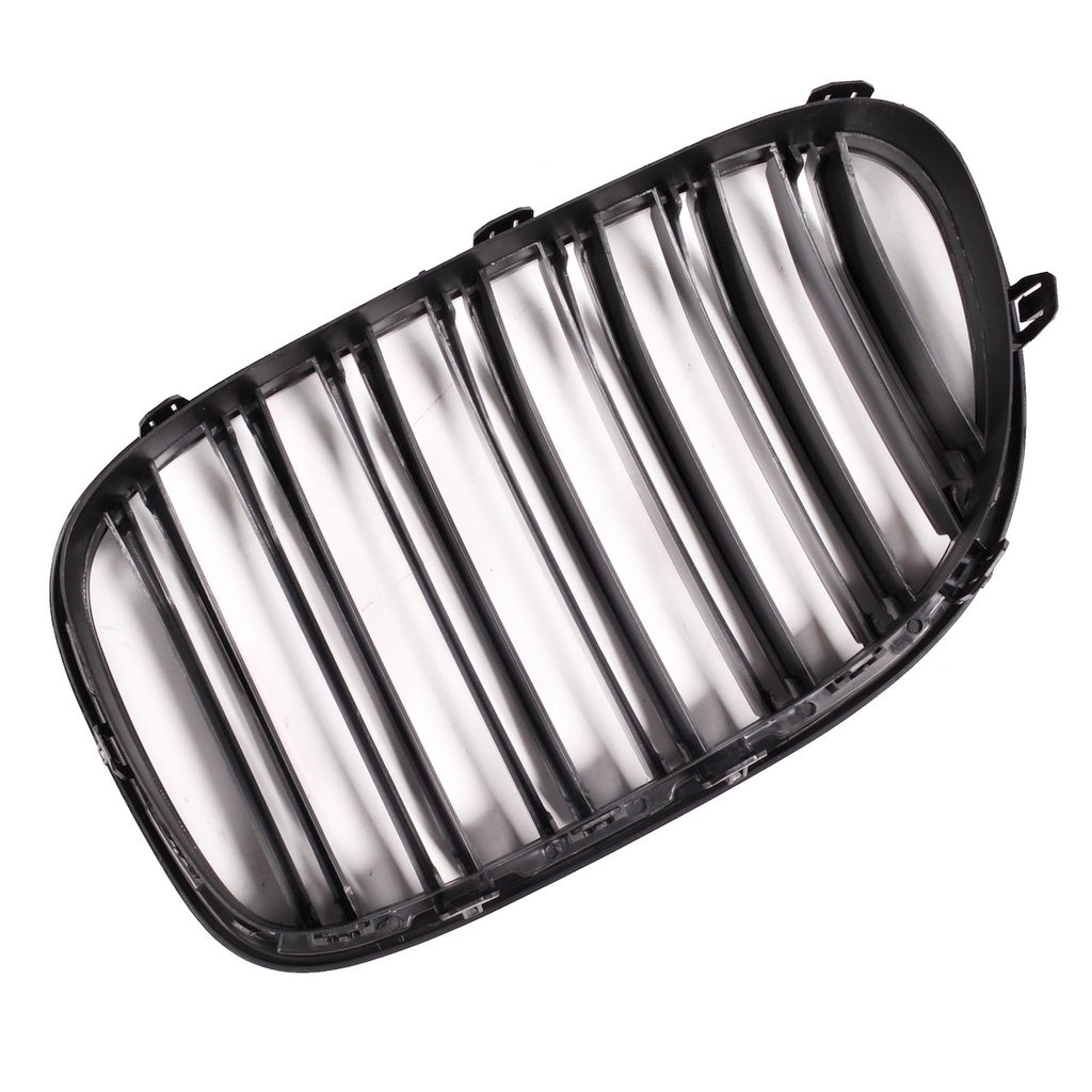 Sport Kühlergrill Dual Line Gloss Black für BMW 7 F01-F04 2008-2012 ABS Kunststoff