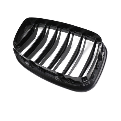 Dual Line Hochglanz Schwarz Kühlergrill passend für BMW 5er F07 GT 2013-2017